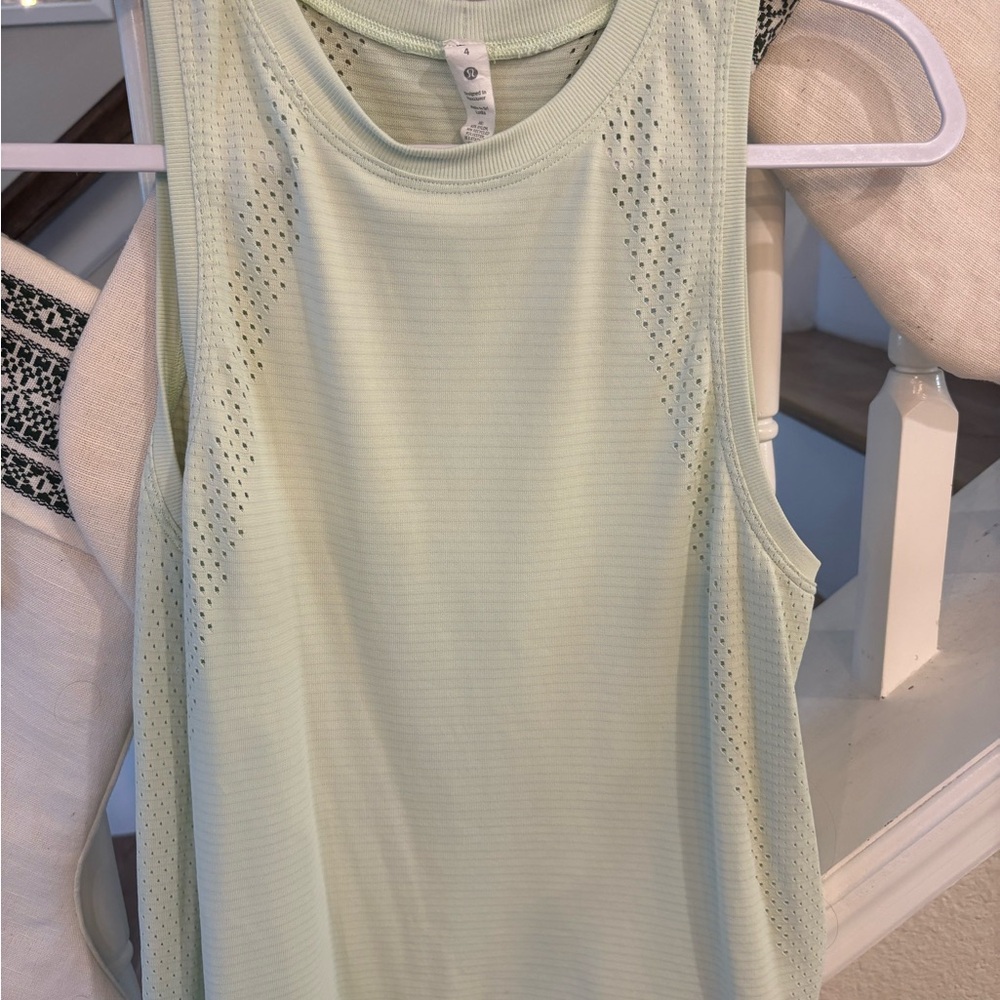 Lululemon Athletica Mint Green Tank Top